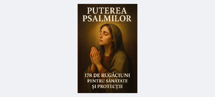 Puterea Psalmilor – 178 de Rugăciuni pentru Sănătate și Protecție
