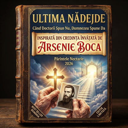 ULTIMA NĂDEJDE Când doctorii spun „Nu”, Dumnezeu spune „Da” Inspirată din credința învățată de Arsenie Boca