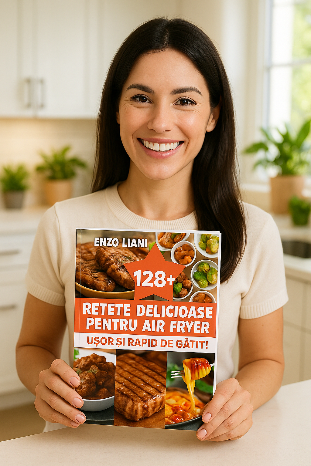 128+ Rețete Delicioase pentru Air Fryer – Ușor și Rapid de Gătit! de Enzo Liani