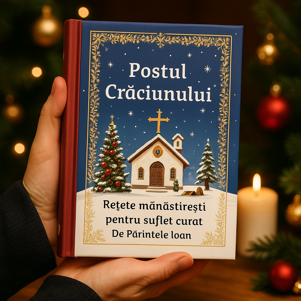 Postul Crăciunului Rețete mănăstirești pentru suflet curat  De Părintele Ioan